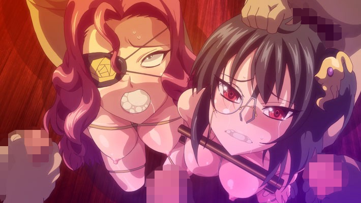 仇同士の海賊(オリヴィアとルイリー)も仲良く犯される