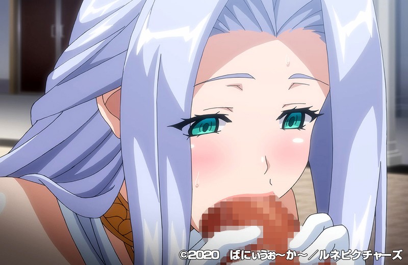 なれないフェラをするサフィーナ