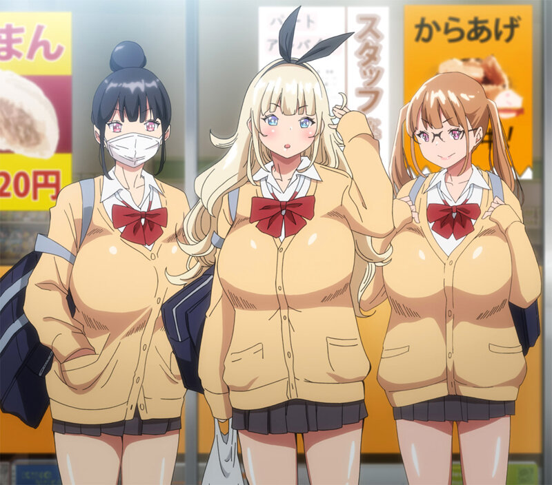 りな(真ん中)めぐ(右)みお(左)