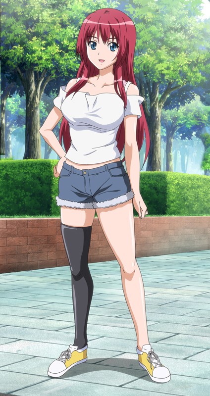 髪を切る前の美崎来果