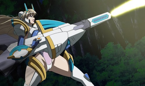 レールガンを放つリン=カイフォン